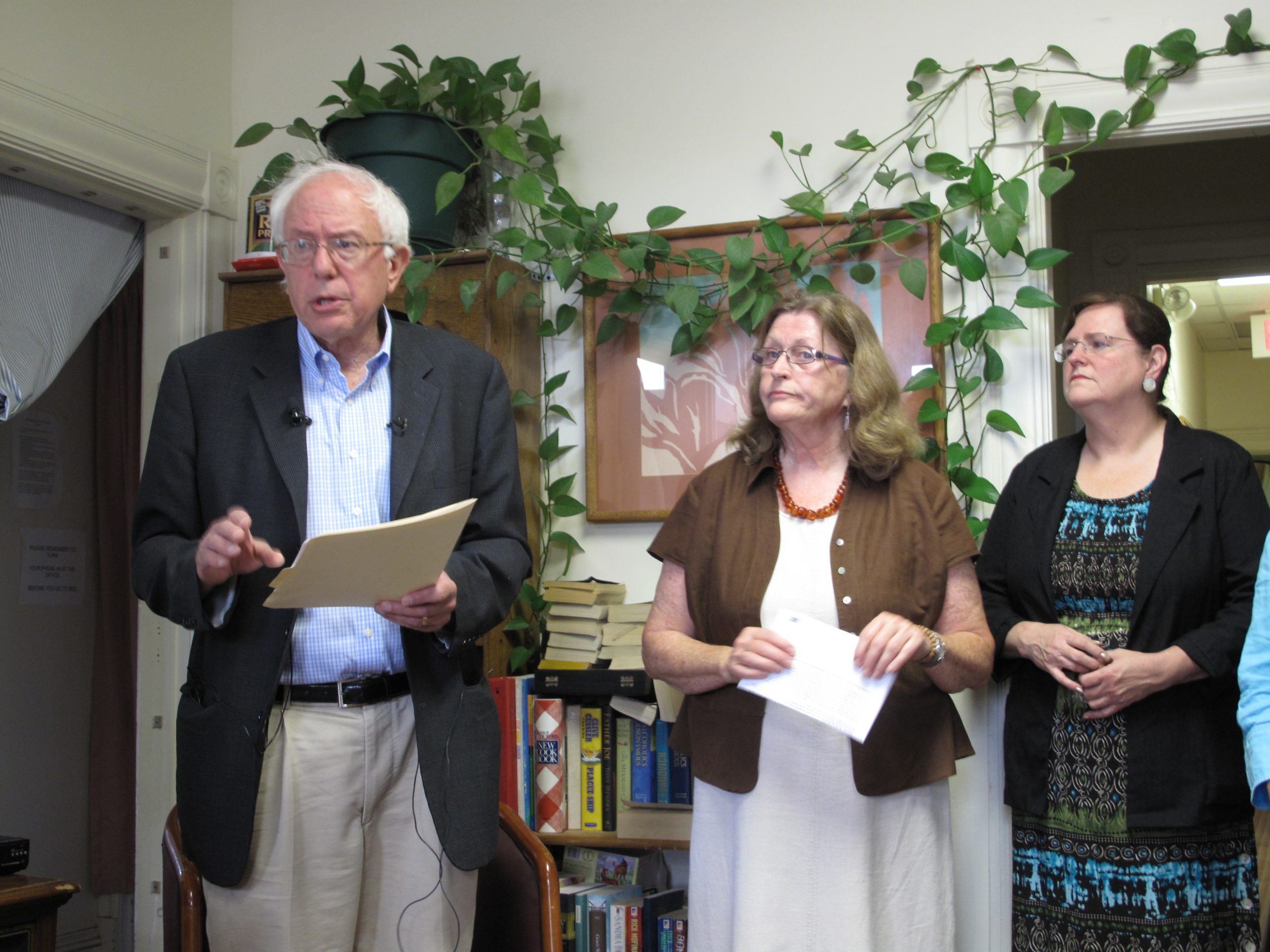 The Samaritan House in St. Albans » Senator Bernie Sanders