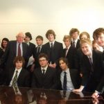 Sen. Sanders met with students from the Rugby School in Warwickshire