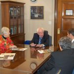 Sanders Meets With Lyndon State College President