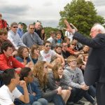 Sanders Welcomes Vermonters to Washington