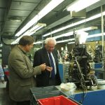 Sanders Visits Barre Businesses