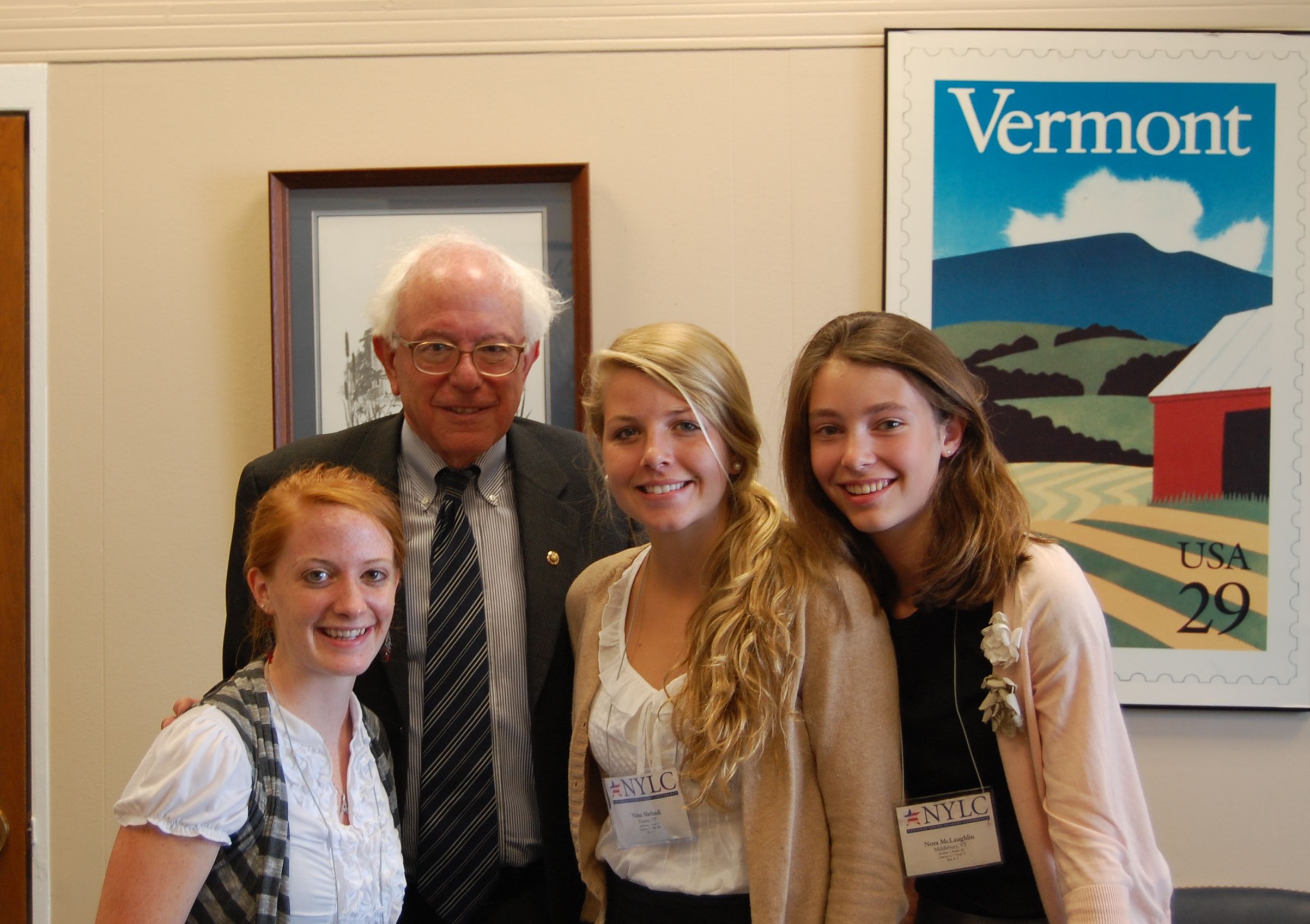 Read more about the article Sanders Meets with Young Vermont Leaders
