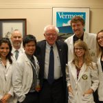 Sanders Meets with Medical Students