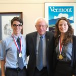 Sanders Meets with Vermont’s Presidential Scholars