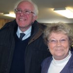 Sanders Visits Poultney’s “Young at Heart” Senior Center
