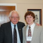 Sanders Meets with Young Vermont Leader