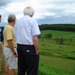 Senator Sanders’ Tour of Pellet Boiler and Switchgrass Research at VTC