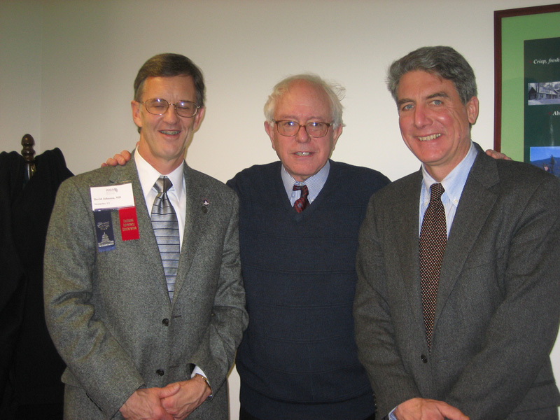 Read more about the article Bernie Met With VT Medical Society