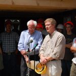 “Sen. Sanders met with Beth Kennett from Liberty Hill Farm in Rochester