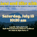 Breakfast and Hike on the Lamoille Valley Rail Trail