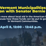Virtual Meeting with Vermont Municipalities