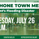 Telephone Town Meeting on Vermont’s Flooding Disaster